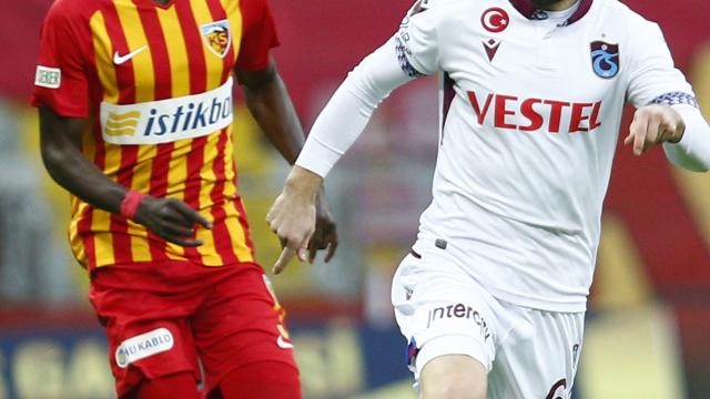 Trabzonspor ile Kayserispor 48. randevuda