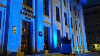 TRT Harbiye Binası Otizm Farkındalık Günü'nde aydınlatıldı