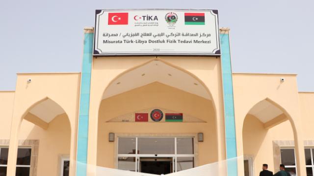 Libyada, Türk - Libya Dostluk Fizik Tedavi Merkezi hizmete başladı