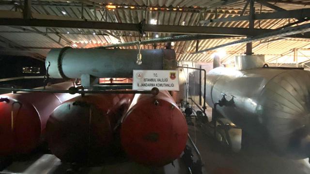 Tuzlada kaçak akaryakıt operasyonu