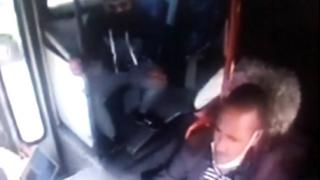 Hem yol ücretini vermediler hem de şoförü darp ettiler