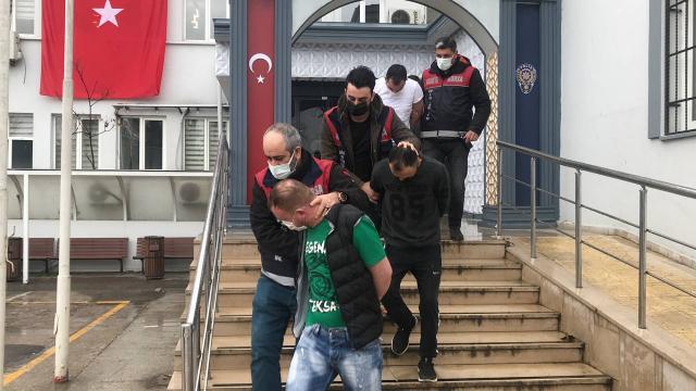 Bursada hırsızlık operasyonunda 8 şüpheli gözaltına alındı