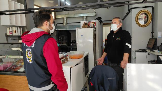 İstanbulda Covid-19 önlemlerine ilişkin denetimler sürüyor
