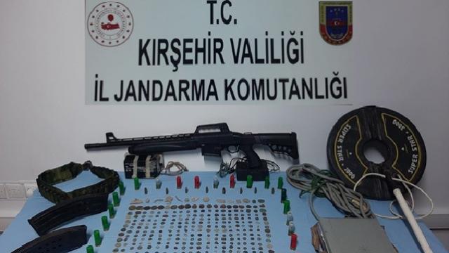 Kırşehir Jandarmadan tarihi eser operasyonu