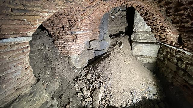 Topkapı Sarayında Roma dönemine ait galeri bulundu