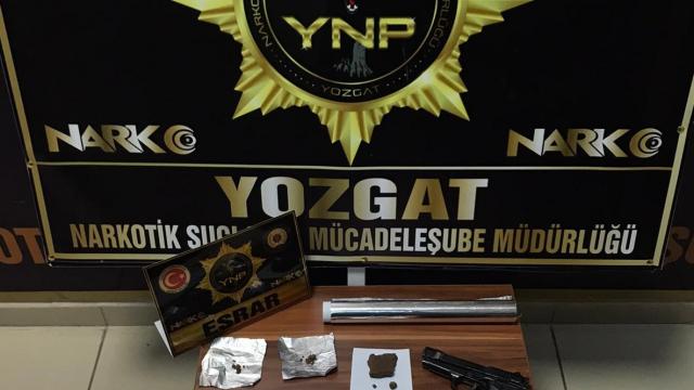 Yozgatta uyuşturucu operasyonu: 1 tutuklama