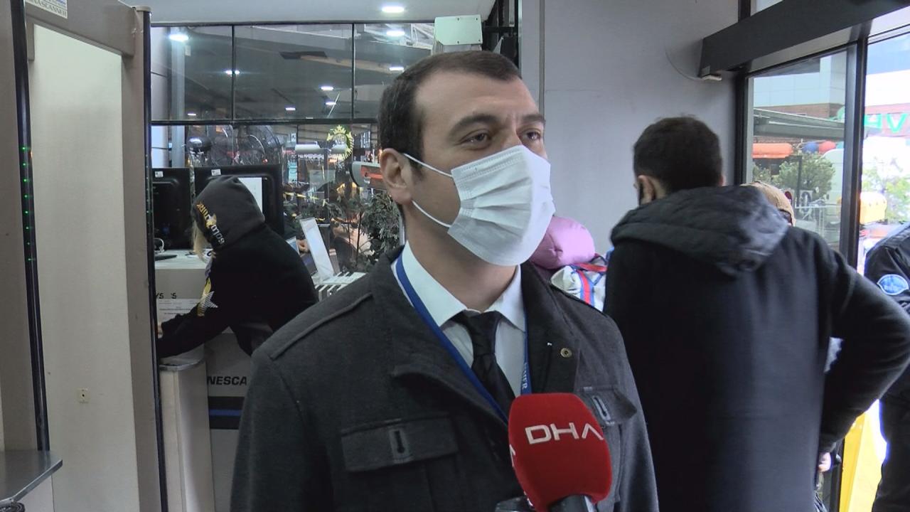 "Başkasının hes koduyla AVM`ye girmek isteyenler oluyor"