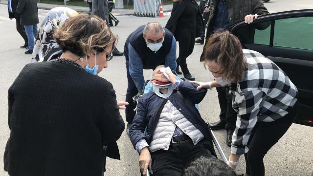 İyi Partili Yılmaz kaza yaptı
