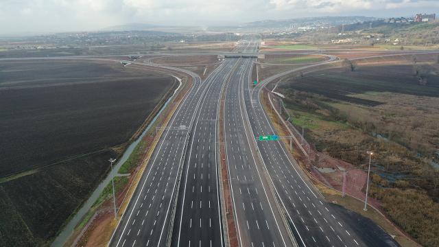 Kuzey Marmara Otoyolunda sona doğru