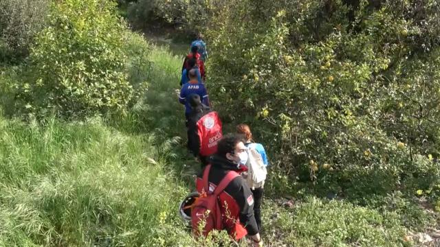 Mersinde kaybolan çiftçi drone yardımıyla bulundu