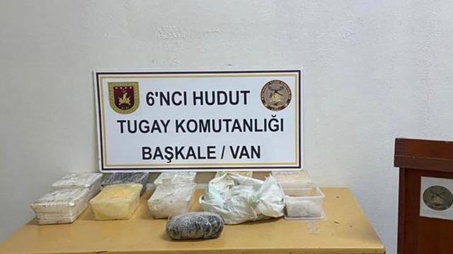 Van hudut hattında 12 kilo metamfetamin ele geçirildi