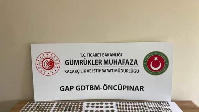 Kiliste 544 sikke ele geçirildi