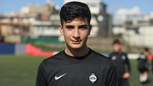 Şehit Fethi Sekinin oğlu Burak Tolunay milli takımda
