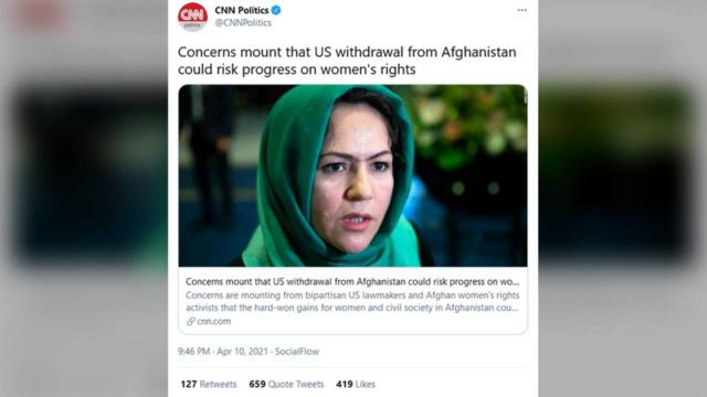 CNNin Afganistan haberi alay konusu oldu
