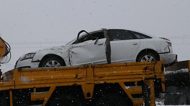 Yargıtay Cumhuriyet Savcısı Kayanın kullandığı otomobil devrildi: 1 ölü, 3 yaralı