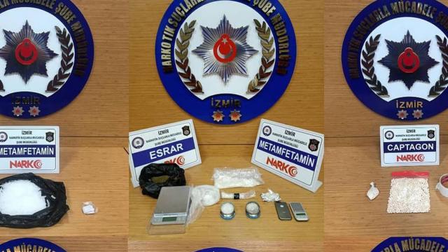 İzmirde uyuşturucu operasyonları: 14 tutuklama