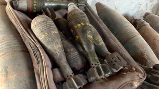 Afrin'de teröristlerin kaçarken bıraktığı EYP'ler imha edilmeyi bekliyor