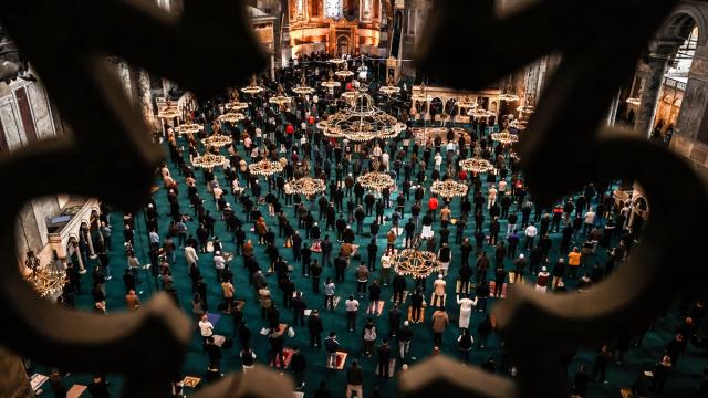 Ramazan ayının ilk cuma namazı eda edildi