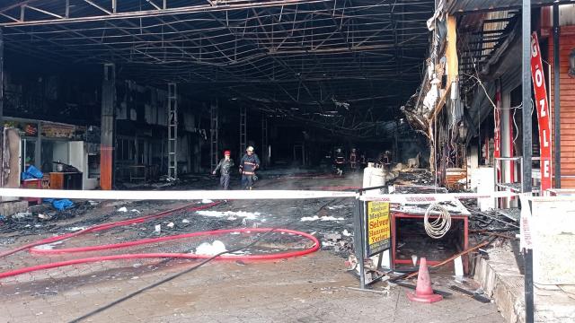 Kızılcahamamdaki yangında zarar gören esnafa destek müjdesi