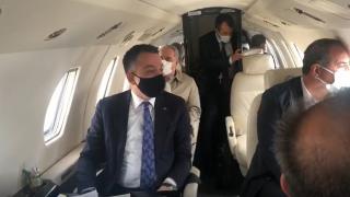 Bakan Pakdemirli'nin uçağı arızalanınca Malatya'ya acil iniş yaptı