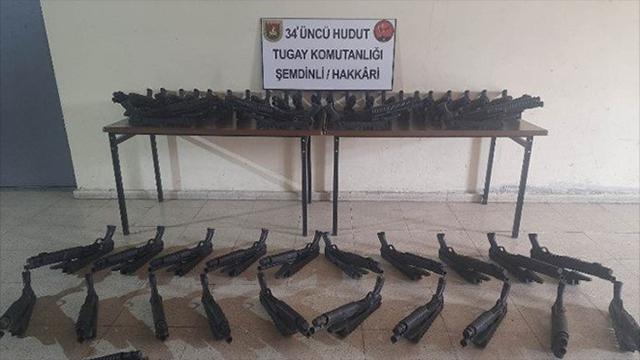 Van ve Hakkaride silah ve mühimmat ele geçirildi