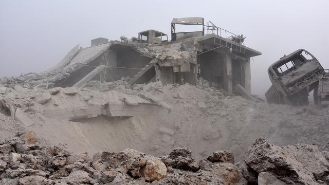 Esed rejimi 9 yılda 81 binden fazla varil bombası kullandı