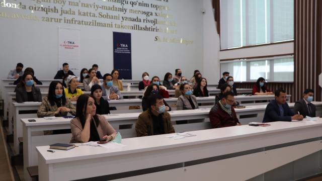TİKA, Özbek uzmanlar için turizm eğitimi programı düzenledi
