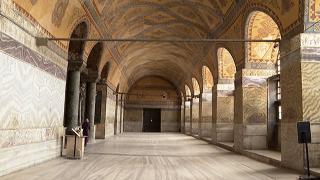 Ayasofya Camii'nin restorasyonunda en gelişmiş teknikler kullanılıyor