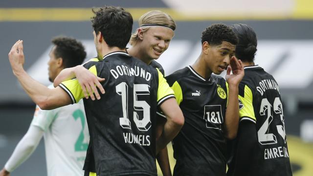 Borussia Dortmund, Werder Bremeni rahat geçti