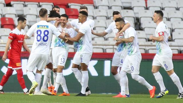 Rizespor 3 golle kazandı
