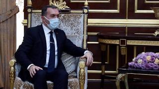 Bağdat Büyükelçisi Yıldız'dan IKBY Başkanı Barzani'ye veda ziyareti