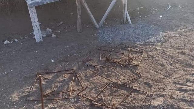 İnşaattan çaldığı demirleri hurdacıya satarken yakalandı