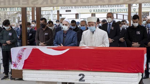 Hayatını kaybeden Cumhuriyet Savcısı Boyalı, Konyada defnedildi