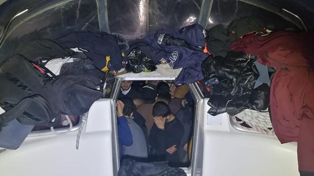 Muğlada bir teknede 114 sığınmacı yakalandı