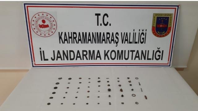 Kahramanmaraşta tarihi eser kaçakçılığı: 1 gözaltı