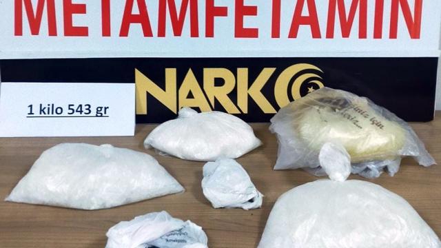 Nevşehirde 1,5 kilogram uyuşturucu ele geçirildi, 2 zanlı tutuklandı