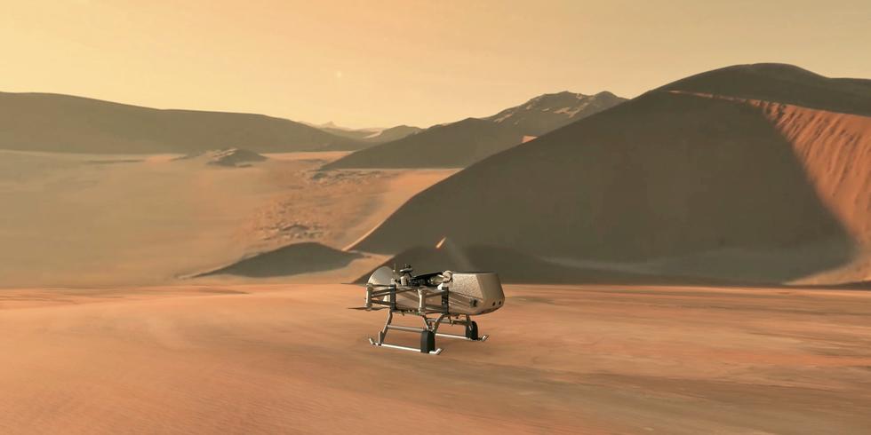 NASA`nın Titan görevi: Dragonfly