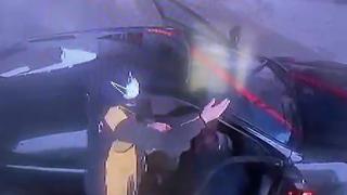 Hastaneye yetişemeyen kadın benzin istasyonunda doğum yaptı