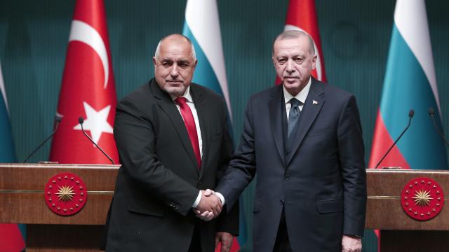 Cumhurbaşkanı Erdoğan, Borisov ile görüştü