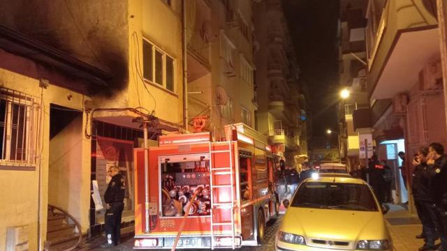 Aydında müstakil evde yangın: 1 yaralı