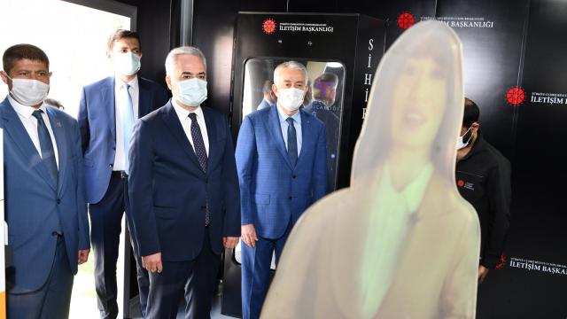 Cumhurbaşkanlığı İletişim Başkanlığının Dijital Tırı Ispartada