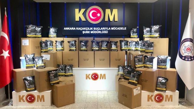 Ankarada mükerrer bandrollü tütün operasyonu