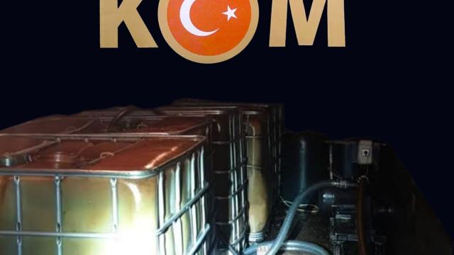 Kocaelide 3 ton kaçak akaryakıt ele geçirildi