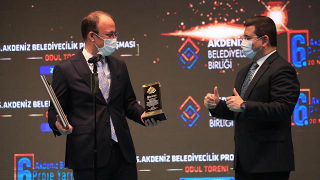 Pamukkale Belediyesine birincilik ödülü
