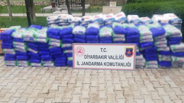 Diyarbakırda 4 ton sahte temizlik malzemesi ele geçirildi