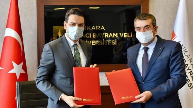 YTB ve Hacı Bayram Veli Üniversitesinden iş birliği