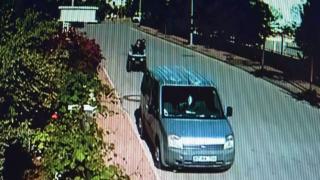 ATV'den savruldu, aracın camından içeri girdi