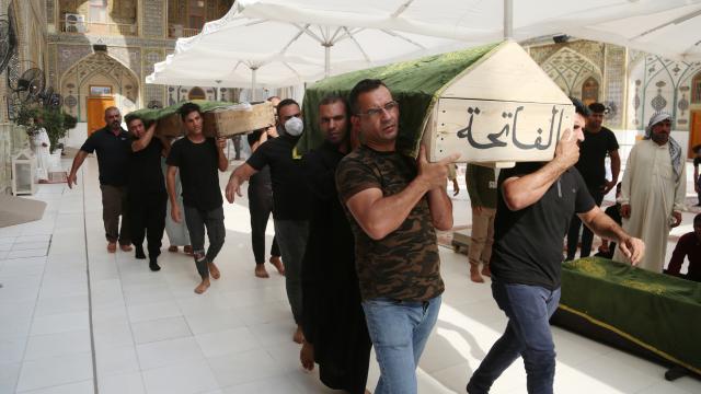 Irakta hastane yangını sonrası 3 günlük yas ilan edildi