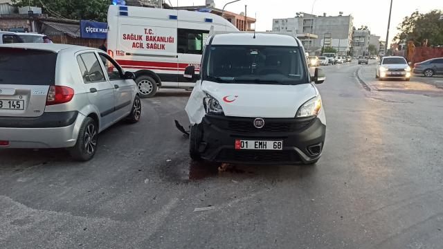 Hatayda trafik kazası: 1 yaralı