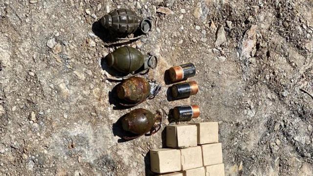 Bitliste terör operasyonları: Çok sayıda patlayıcı ele geçirildi